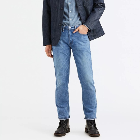 Levi’s 514 Men’s Denim Blue Jeans 34x29 - Picture 1 of 8